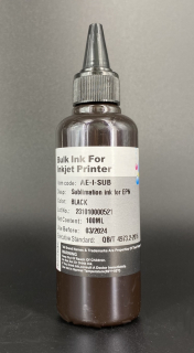 Sublimační inkoust BLACK 100ml