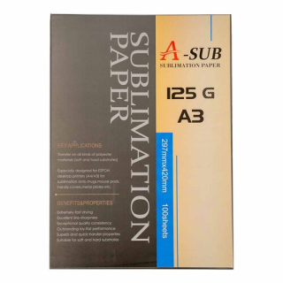 Sublimační papír A-SUB A3-100ks