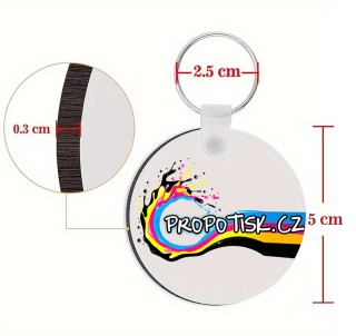 Klíčenka kruh 5cm
